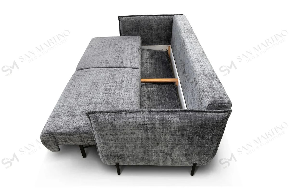 Canapé Convertible Amalfi Marbella Gris Anthracite