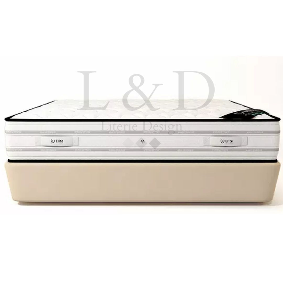 SOMMIER + MATELAS MEMORY 25CM D'ÉPAISSEUR ELITE