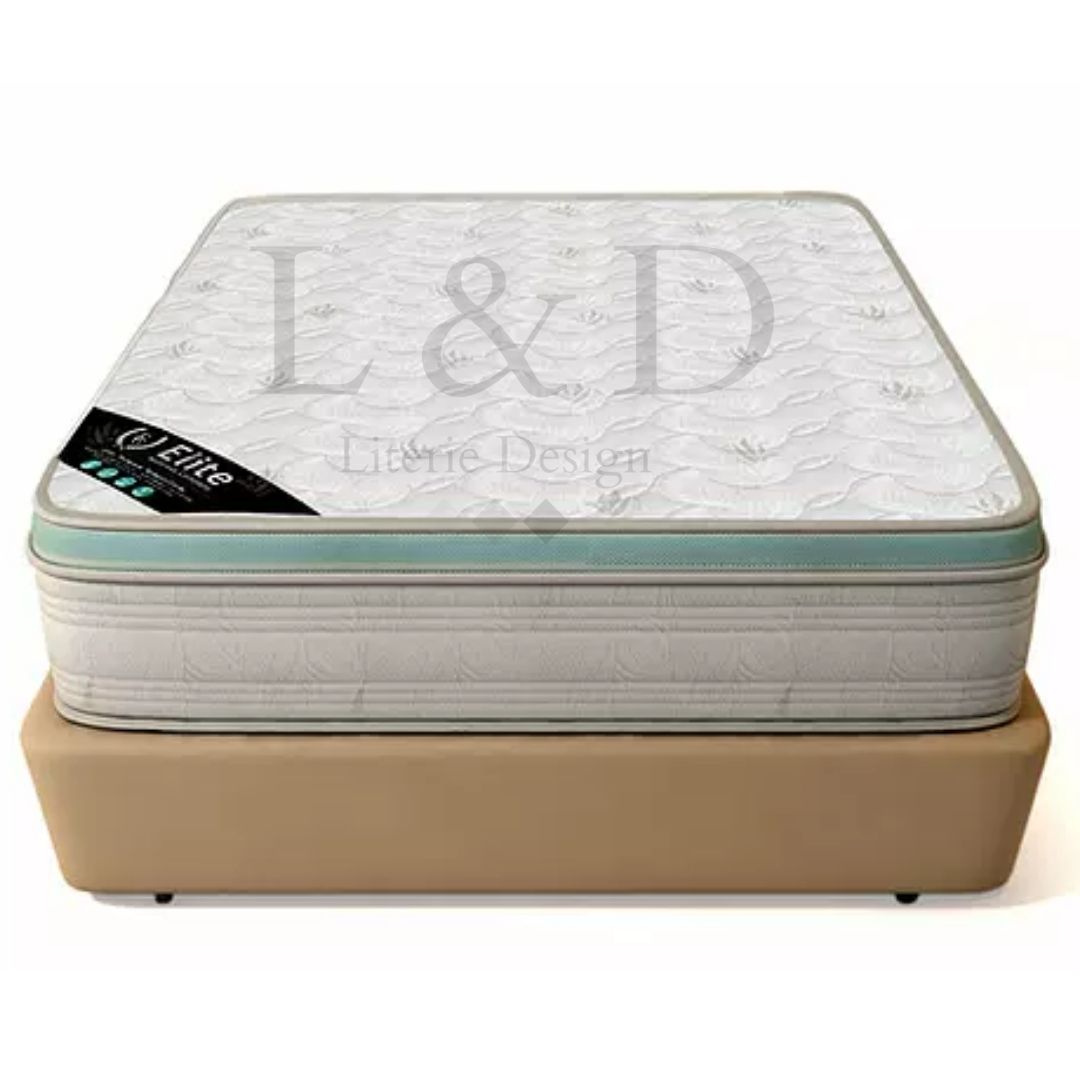 SOMMIER + MATELAS MEMORY 27CM D'ÉPAISSEUR ELITE