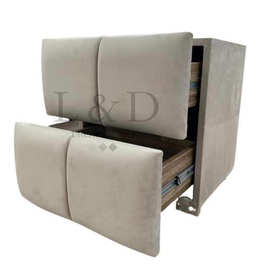 CHEVET TOKYO VELOURS BEIGE