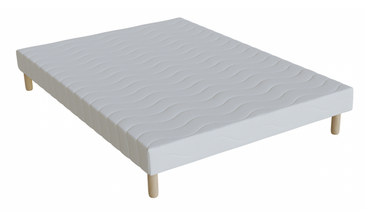 SOMMIER 160X200 + 4 PIEDS