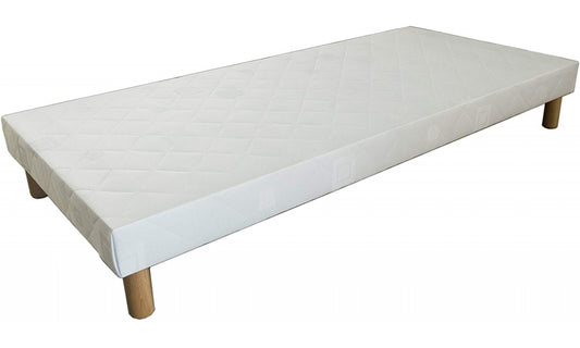 SOMMIER 70X190 + 4 PIEDS