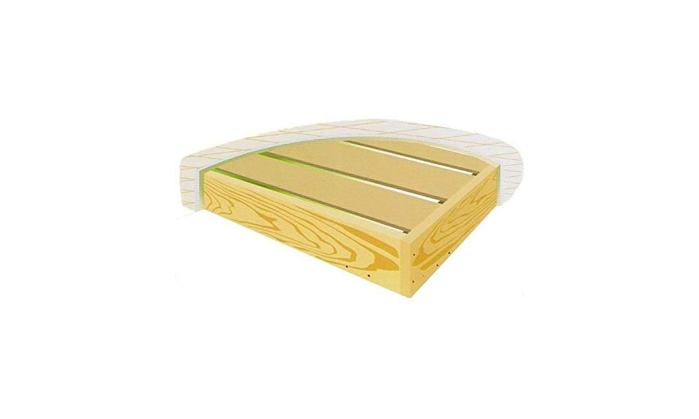 SOMMIER 70X190 + 4 PIEDS
